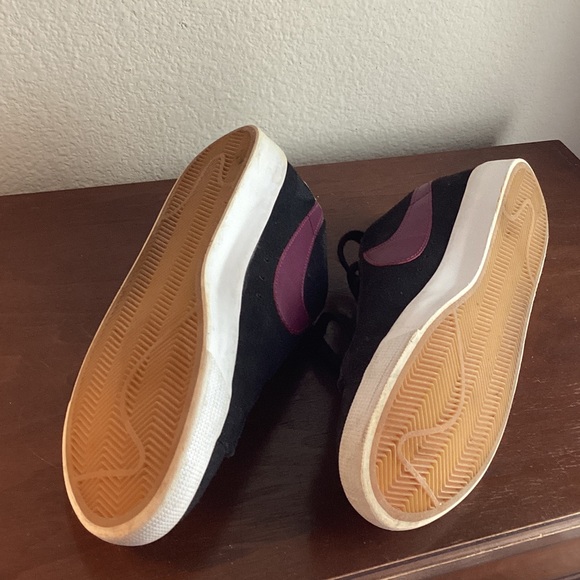 Nike Black Purple Sneakers Shoes Men’s 9.5 Grant Taylor SB Skateboard Low - Picture 7 of 7